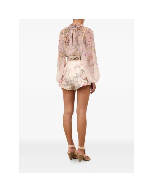 Zimmermann Pink Blouses