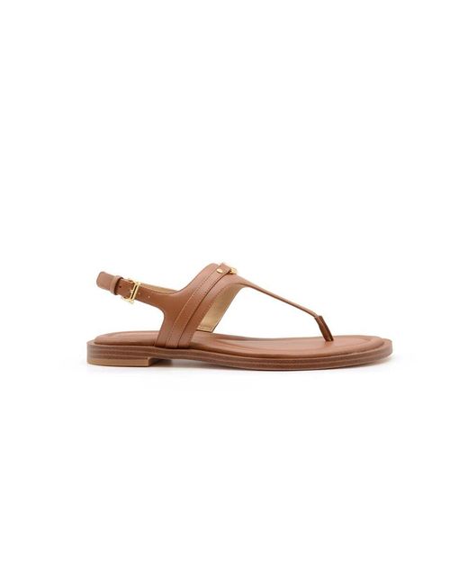 Flat Sandals Michael Kors en coloris Brown