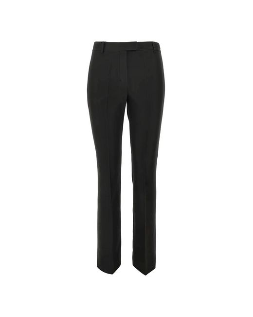 Max Mara Black Slim-Fit Trousers