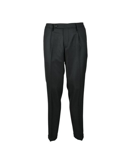 Michael Coal Wollmischung stylische hose in Black für Herren