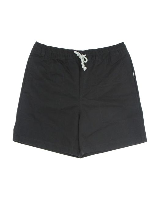 Element Black Short Shorts for men