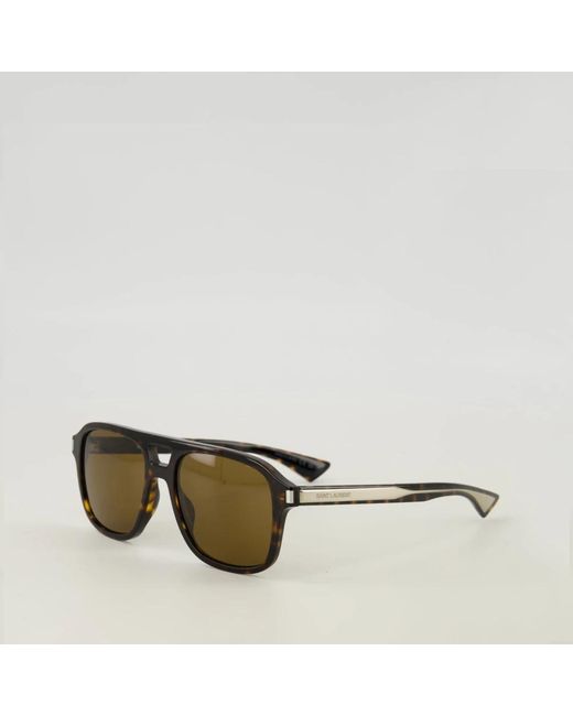 Saint Laurent Brown Sunglasses for men