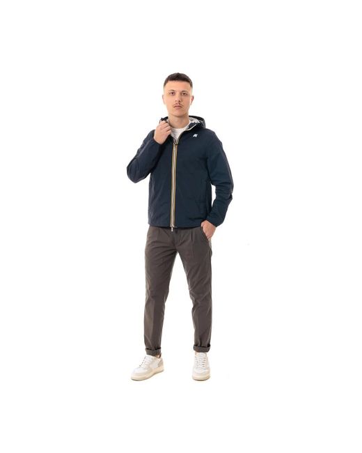 Light Jackets K-Way de hombre de color Blue