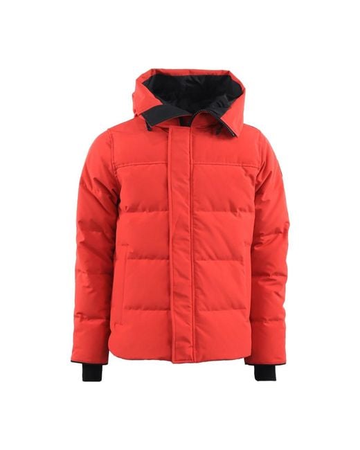 Canada Goose Macmillan parka in Red für Herren