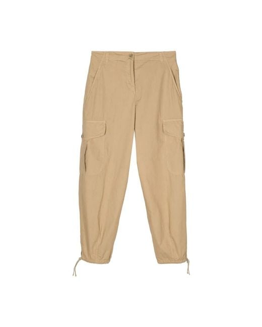 Aspesi Natural Tapered Trousers