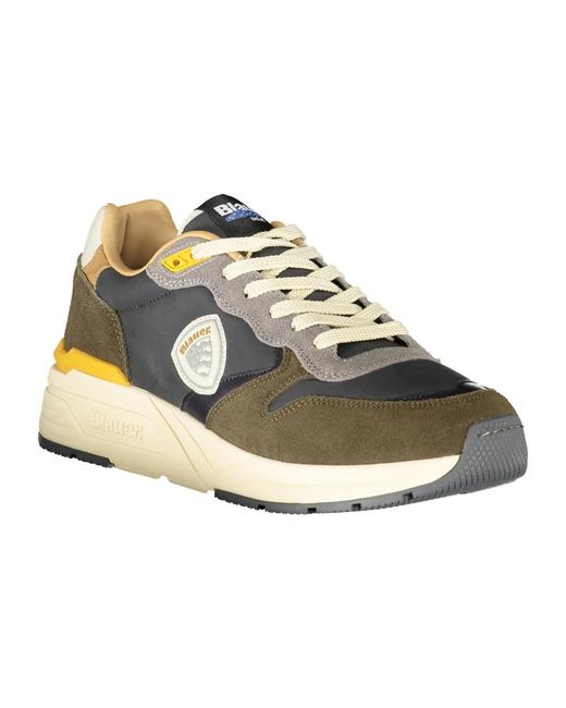 Blauer Multicolor Sneakers for men