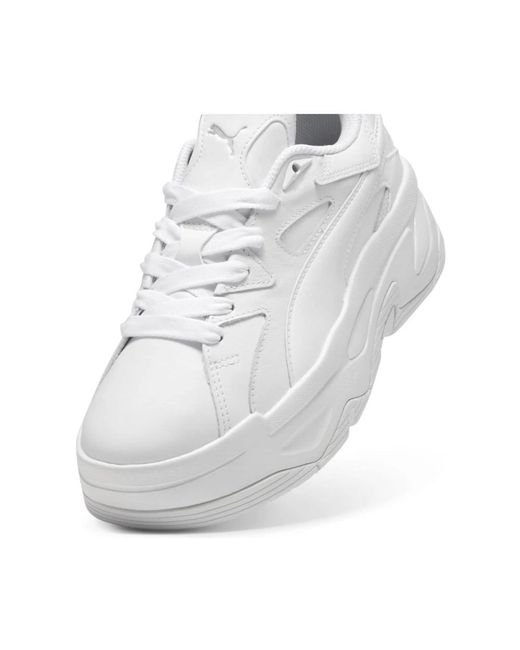 PUMA White BLSTR Dresscode Sneakers Schuhe