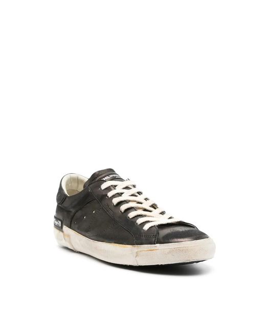 Philippe Model Black Trainers for men