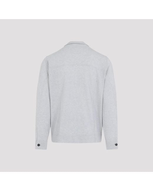 Kiton Gray Light Jackets for men