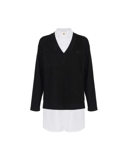 Elisabetta Franchi Black Short Dresses