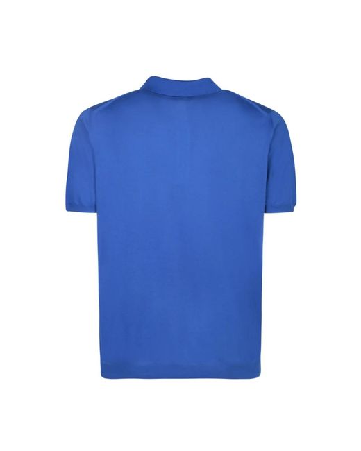 Kiton Blaue t-shirts polos für männer in Blue für Herren