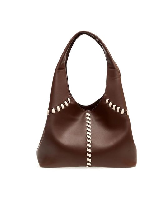 THEMOIRÈ Brown Shoulder Bags