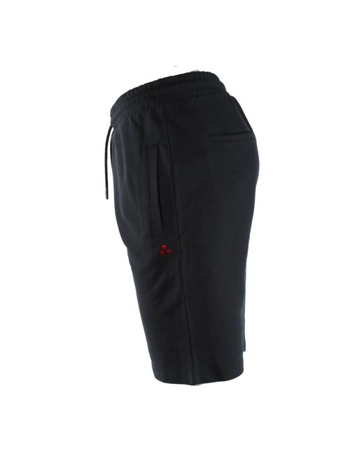 Peuterey Black Casual Shorts for men