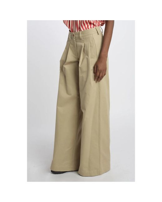Jejia Natural Wide Trousers