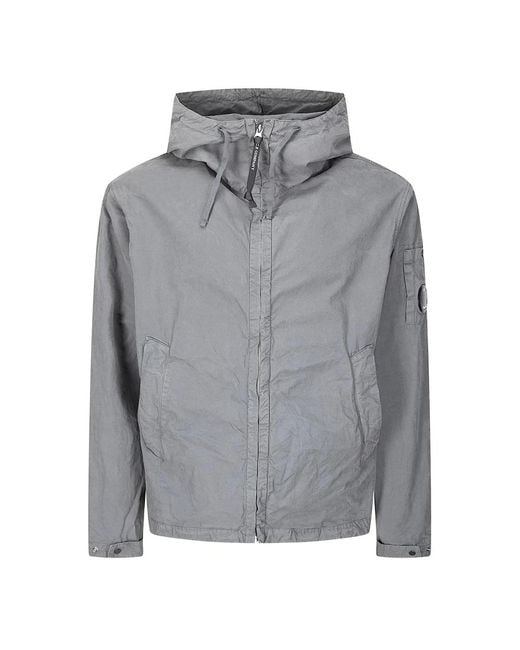 C P Company Gray Light Jackets for men