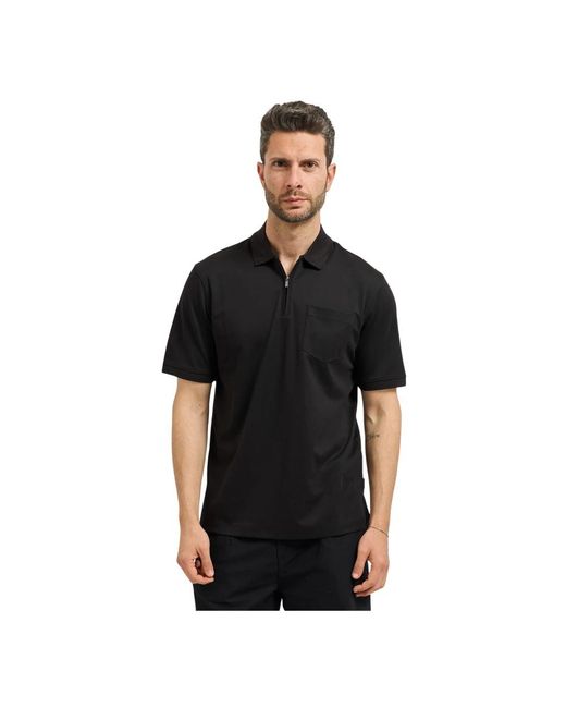 Polo Shirts Bugatti de hombre de color Black