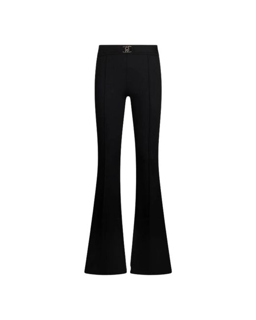 Liu Jo Black Wide Trousers