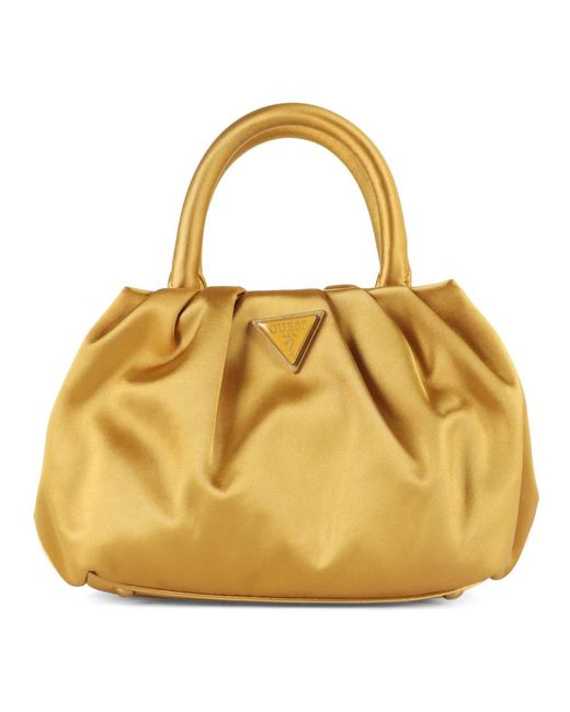 Guess Yellow Handbags