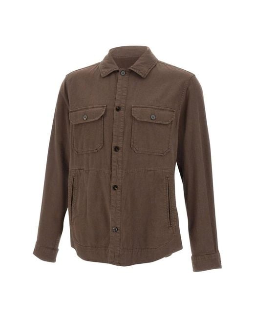 Woolrich Brown Casual Shirts for men