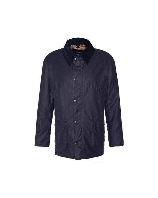 Barbour Jassen ,Blauw ,Katoen Waxed Cotton Jacket in het Blue voor heren