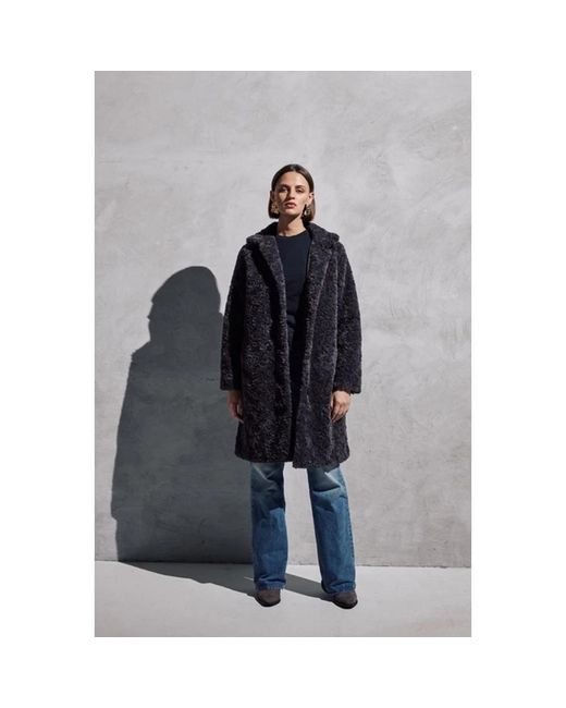 Notyz Black Faux Fur & Shearling Jackets