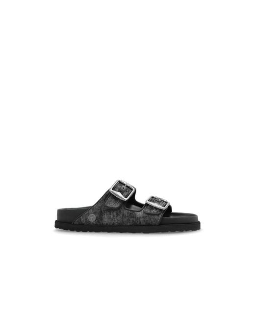 Birkenstock Black Sliders