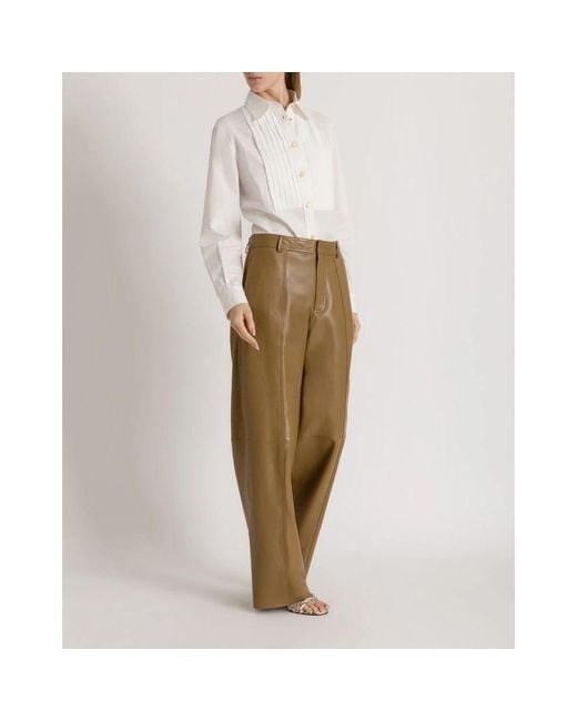 Alberta Ferretti White Tunics