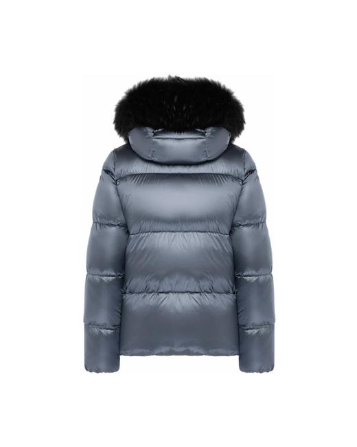 Down Jackets Moorer en coloris Blue