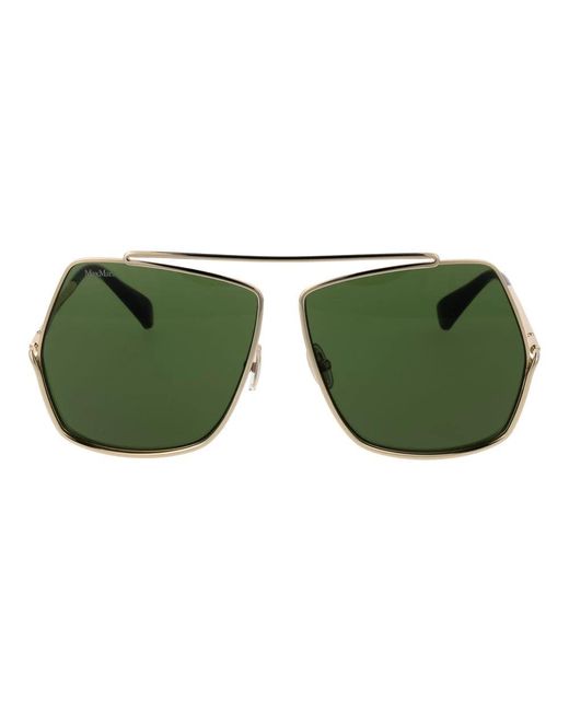 Sunglasses Max Mara en coloris Green