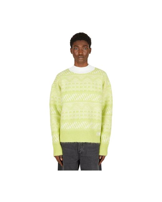 Eytys Green Round-Neck Knitwear for men