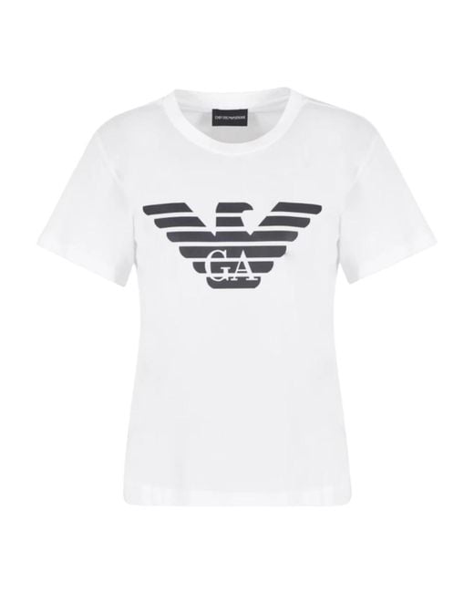 Emporio Armani White T-Shirts