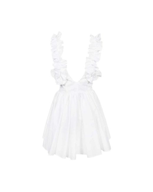 Short Dresses MSGM en coloris White