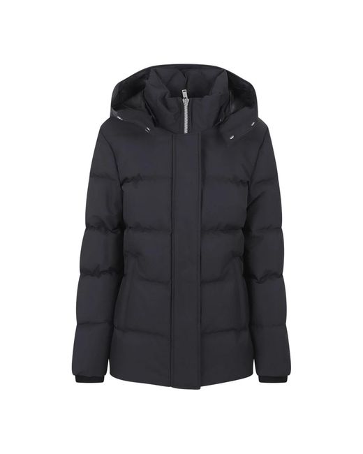 Down Jackets Moose Knuckles de color Black