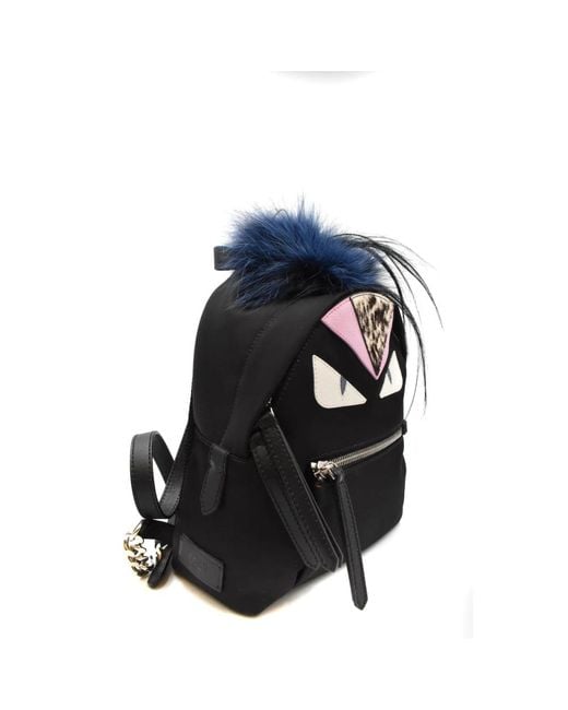 Fendi Black Backpacks