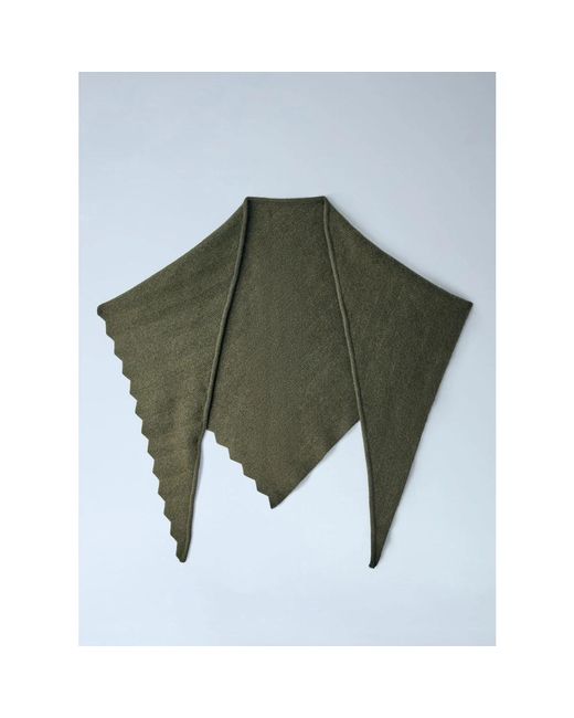 Jacquemus Green Winter Scarves for men
