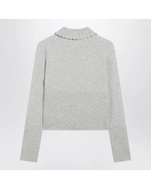 Chloé Gray Cardigans