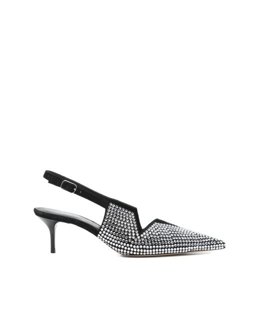 Coperni Schoenen ,Zwart ,Stilettohakken Met Steruitsnijding in het Black