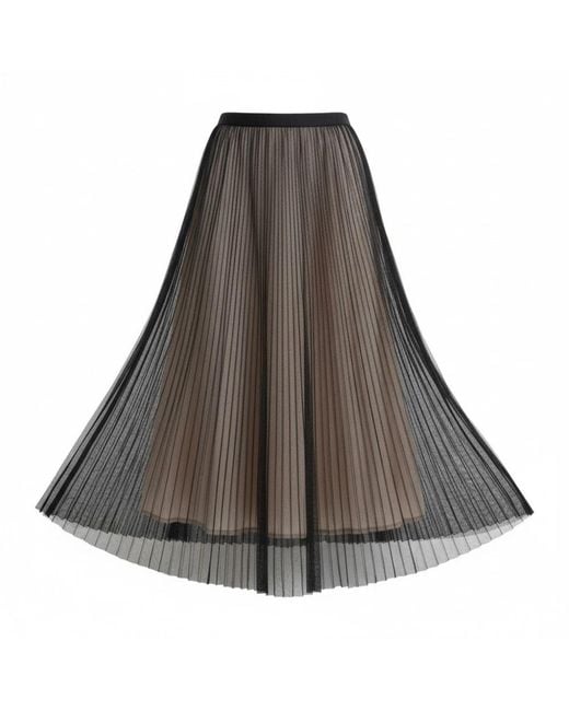 Weekend by Maxmara Brown Midi Skirts