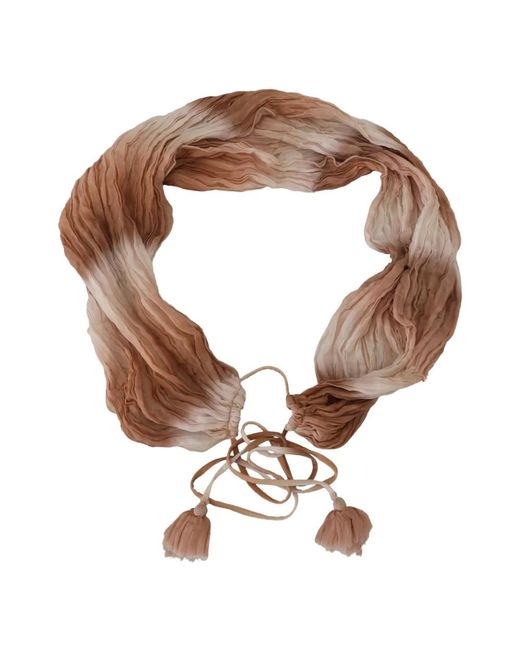 Silky Scarves di Ermanno Scervino in Brown