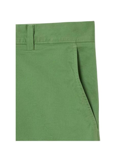 Lacoste Green Casual Shorts for men