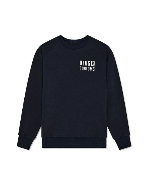 Deus Ex Machina Blue Sweatshirts for men