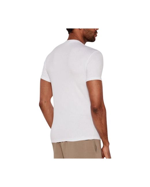 Emporio Armani White T-Shirts for men