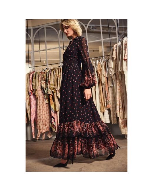 byTiMo Shirt Dresses in het Black