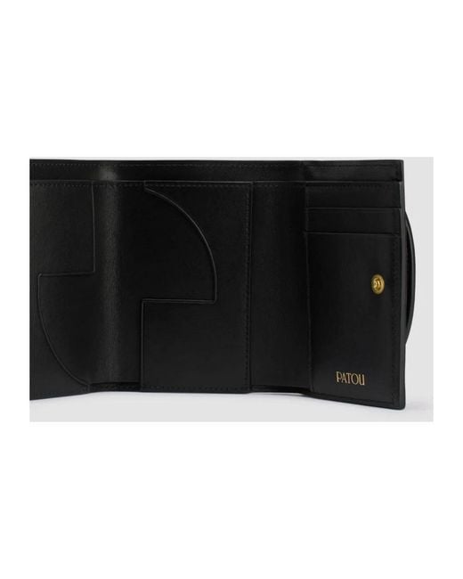 Patou Black Wallets & Cardholders