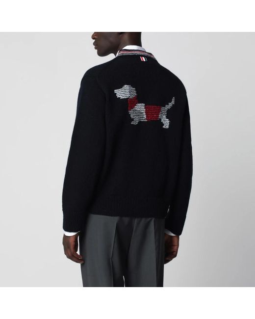 Cardigans Thom Browne pour homme en coloris Black