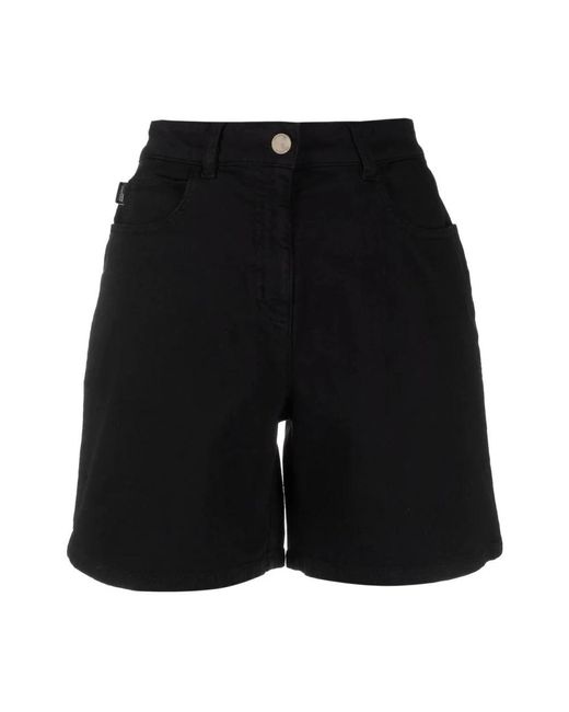Love Moschino Black Short Shorts