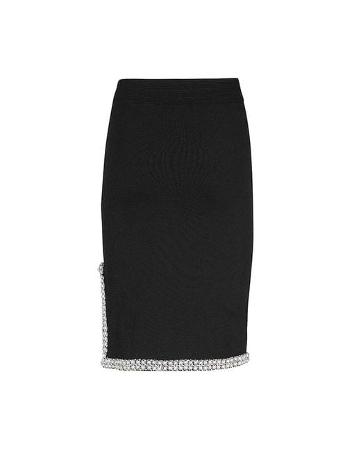 Karl Lagerfeld Black Midi Skirts
