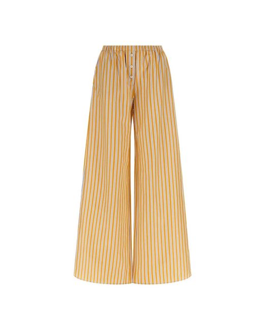 ANDAMANE Natural Wide Trousers