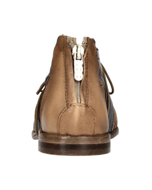 Hundred 100 Brown Flat Sandals