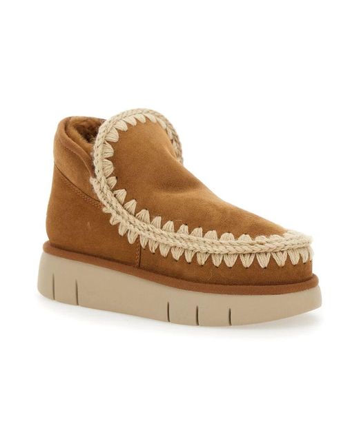 Mou Brown Eskimo Sneaker Bounce Boots